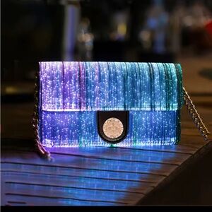 LUMISONATA LED Fiber Optic Clutch WITHOUT Chain Strap